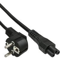 InLine B-16657D power cable Black 2 m Power plug type F IEC C5