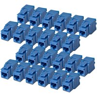 StarTech.com Cat6 Keystone Jack. 24-Pack RJ45 Ethernet Keystone Jacks.