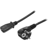 StarTech.com 2m (6ft) Computer Power Cord. 18AWG. EU Schuko to C13 Pow