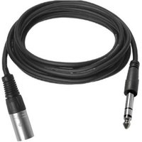 Vivolink PROAUDXLRJACKS0.5 audio cable 0.5 m XLR 6.35mm Black