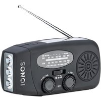 IONOS Almere Emergency Wind Up and Solar Powered Radio