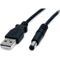 StarTech.com USB to 5.5mm Power Cable - Type M Barrel - 2m
