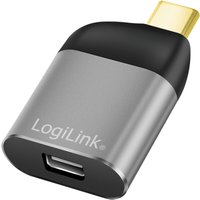 LogiLink CUA0205 cable gender changer USB Type-C Mini DisplayPort Blac