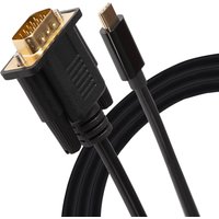 Maplin USB-C to VGA Cable V3.1 Full HD 60Hz supports Alt Mode 1.8m