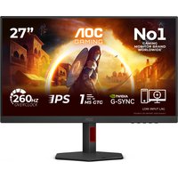 AOC AGON 27G4ZR 27" Full HD Fast IPS 260Hz 0.3ms G-Sync Height Adjustable Gaming Monitor