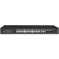 FDL 24 PORT + 4RJ45 & 4 SFP GIGABIT PoE+ R/M SWITCH - 400W