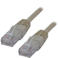 MCL Cat5E. U/UTP. 1m networking cable Grey U/UTP (UTP)