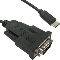 Cables Direct 2M USB-C to D9 RS232 Adapter
