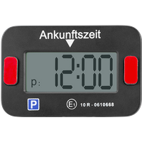 LogiLink Electronic parking disc. KBA certified. black