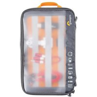 Lowepro GearUp Case Large Purse Nylon. Ripstop Grey. Orange