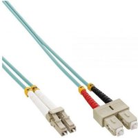 Mercodan 40400050 InfiniBand/fibre optic cable 10 m LC SC Black. Grey.