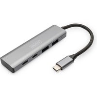 Digitus USB-C 4 Port HUB. 2x USB A + 2x USB-C