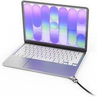 Compulocks Ledge Adapter for MacBook Neo with Keyed Cable Lock (Corner