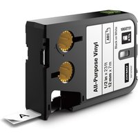 Dymo 1868751 DirectLabel-etikettes Vinyl black on white 12mm x 7m for