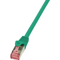 LogiLink 10m Cat.6 S/FTP networking cable Green Cat6 S/FTP (S-STP)