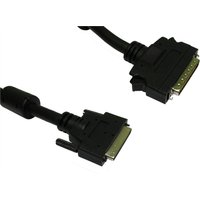 Cables Direct 2m. HPDB50 M/U2CN68 M. SCSI-5 SCSI cable Black External