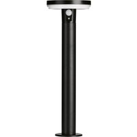 4lite Antheia Solar IP54 Die-Cast Aluminium LED Outdoor Bollard Light
