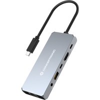 LevelOne Conceptronic DONN22G 6-in-1 USB4 Docking Station; 40Gbps; 8K