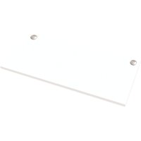 Fellowes 9870201 computer desk top Rectangular shape Melamine. PVC Whi