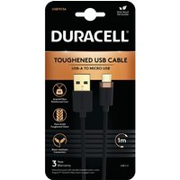 Duracell USB7013A USB cable Black