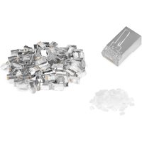 Digitus CAT 6 modular plug for round cable. pass through plug - 100 pc