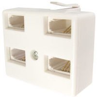 Cables Direct BT-777A cable gender changer 4xBT White