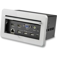 StarTech.com Conference Table Connectivity Box for A/V - 4K
