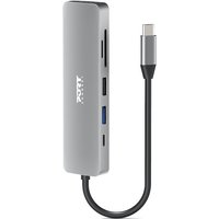 Port Designs 900162 interface hub USB Type-C Silver