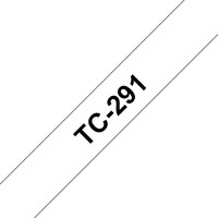 Brother TC-291 DirectLabel black on white 9mm x 7.7m for Brother P-Tou