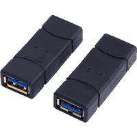 LogiLink USB 3.0-A F/F Black