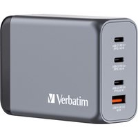 Verbatim GNC-240 GaN Charger 240W with 1 x USB-C 140W /1 x USB-C 100W
