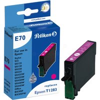 Pelikan 4108920/E70 Ink cartridge magenta. 169 pages 3.5ml (replaces E