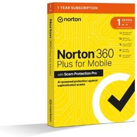 Norton 360 Plus for Mobile - 1 User / 1 Device / 12 Months Antivirus s