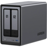 Ugreen NASync DXP2800 24TB (Seagate Ironwolf); 2-Bay NAS with Intel N1