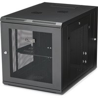 StarTech.com 4-Post 12U Wall Mount Network Cabinet with 1U Shelf. 19&q