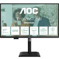 AOC Q27P4CV computer monitor 68.6 cm (27") 2560 x 1440 pixels Quad HD LED Black