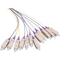 LogiLink FL4SC02 InfiniBand/fibre optic cable 2 m 12x SC Multicolour