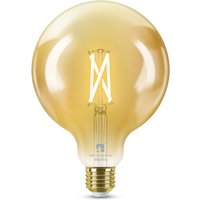 4lite WiZ Connected G125 E27 Filament Bulb Amber