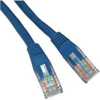 Cables Direct 20m Cat5e networking cable Blue