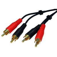PCNova Get 16% Discount on Cables Direct 25m RCA Audio Cable Black Red