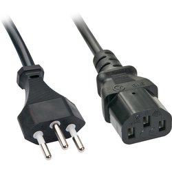 Lindy 30417 Power Cable Black 2 M C13 Coupler
