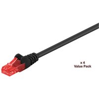 Microconnect V-UTP620SVP networking cable Black 20 m Cat6 U/UTP (UTP)