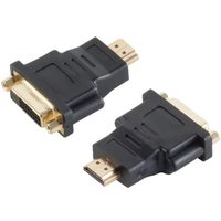 Microconnect HDM1924F cable gender changer DVI-D HDMI Black