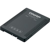 QNAP QDA-A2MAR storage drive enclosure SSD enclosure Black M.2