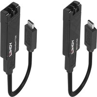 Lindy 100m Fibre Optic USB 3.2 Type C Extender