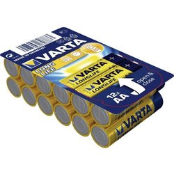 Varta Longlife Aa LR6 Single-Use Battery Alkaline Varta Longlife Aa LR6 Single-Use Battery Alkaline