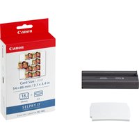 Canon 7740A001/KC-18IL Photo cartridge color + Sticker paper Pack=18 f
