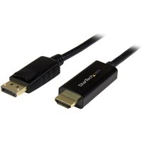 StarTech.com 6.6ft (2m) DisplayPort to HDMI Cable - 4K 30Hz - DisplayP