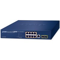 PLANET IPv6/IPv4. 8-Port Managed L2/L4 Gigabit Ethernet (10/100/1000)