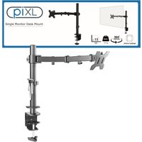 piXL SINGLE ARM monitor mount / stand 68.6 cm (27") Black